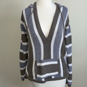 Neutral American Eagle Hippie Baja Hoodie